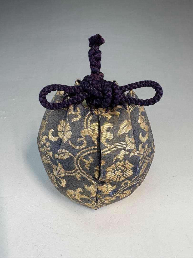 【中古品】茶道具　松月造　萩文琳茶入