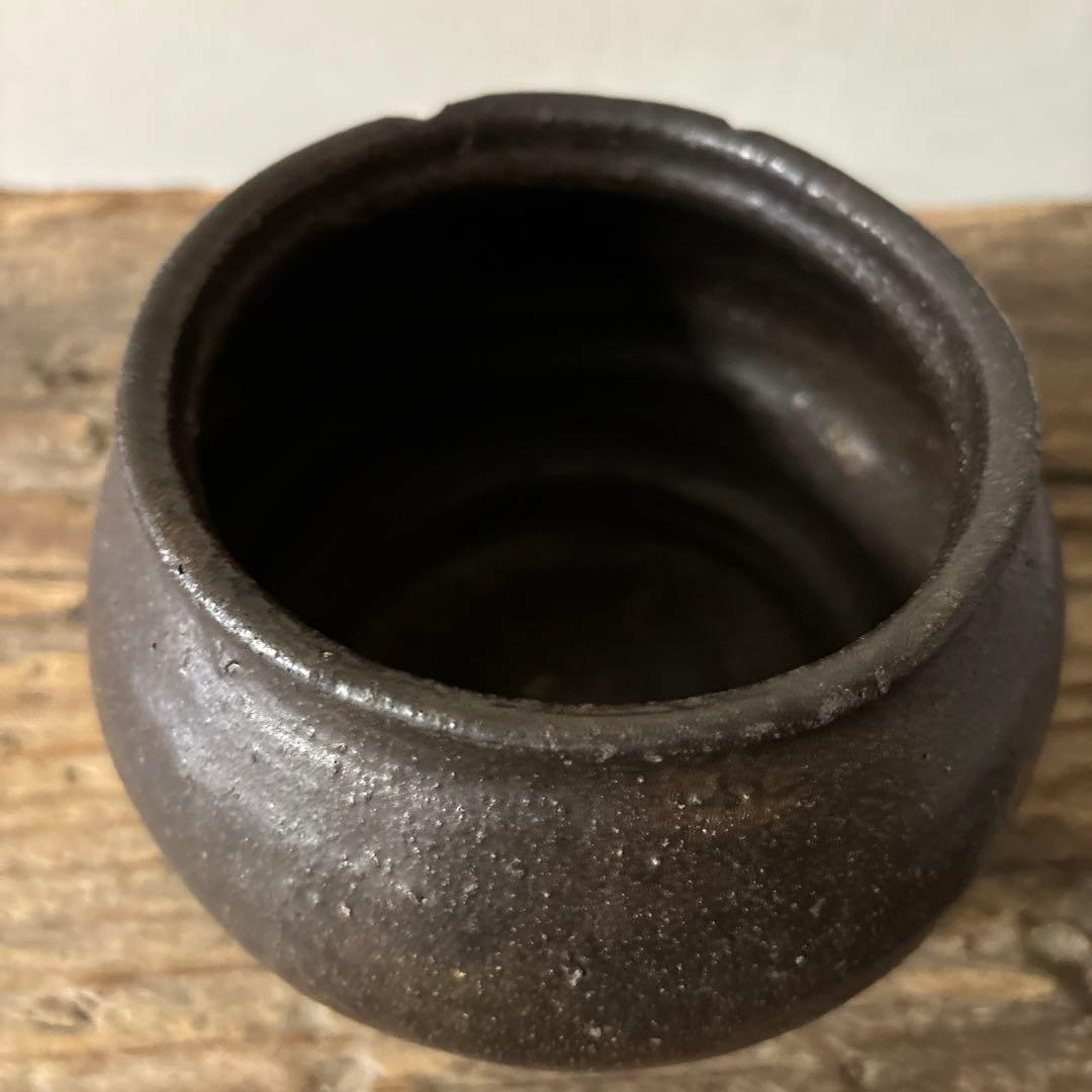 韓国アンティーク　壷　オンギ 李朝　その３２検：骨董品.アンティーク.花器