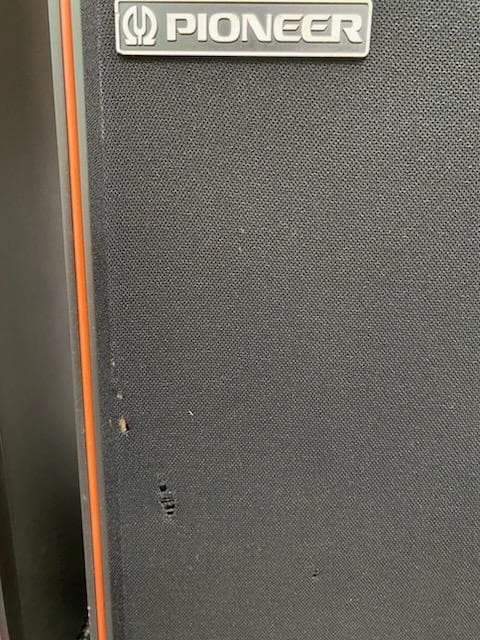 496★Pioneer スピーカー 2台セット ＣＳＶ12 中古品 動作未確認
