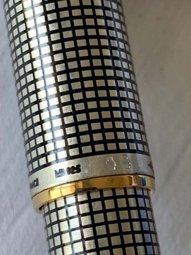 PARKER Sonnet シルバー製 万年筆 18Kペン先