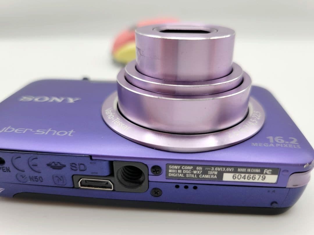 SONY Cyber-shot DSC-WX7 16.2メガピクセル パープル