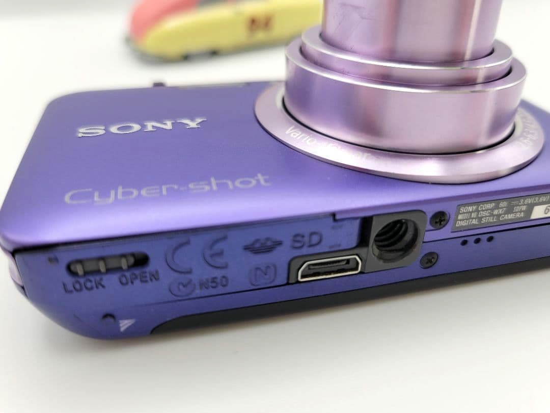 SONY Cyber-shot DSC-WX7 16.2メガピクセル パープル