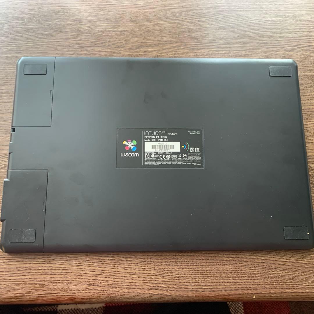 美品Wacom ペンタブ Intuos Pro PTH-651 Medium M