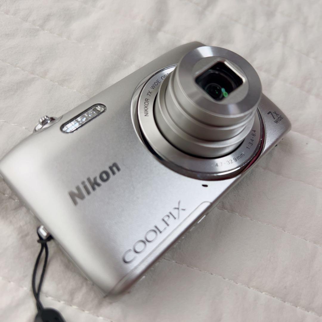 【動作確認済】Nikon COOLPIX S3400 デジカメ コンデジ