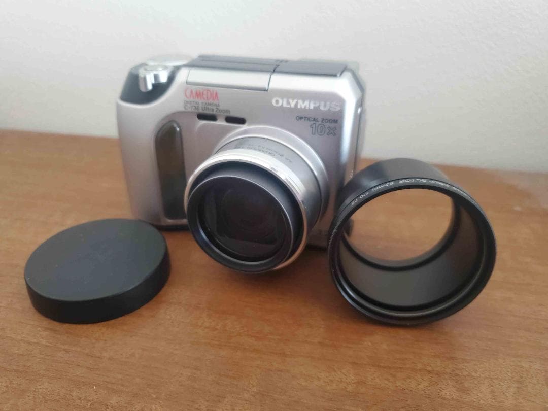 OLYMPUS CAMEDIA C-730 Ultra Zoom(フード付き)