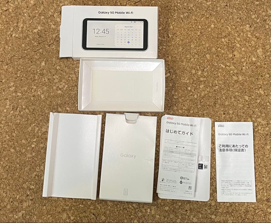 ルーター・ネットワーク機器 galaxy 5G mobile Wi-Fi SCR01
