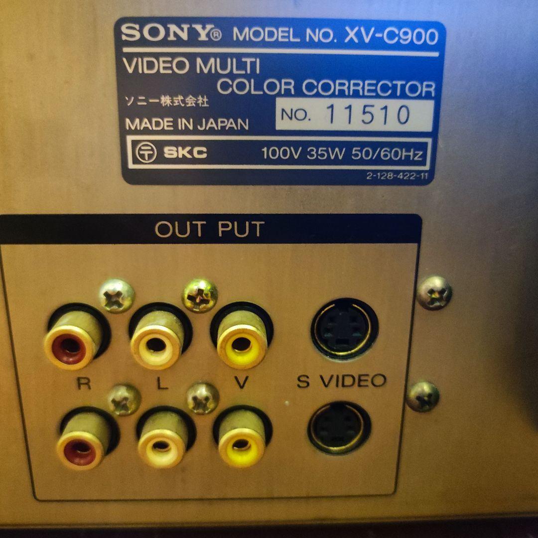 SONY XV-C900 ビデオマルチカラーコレクター