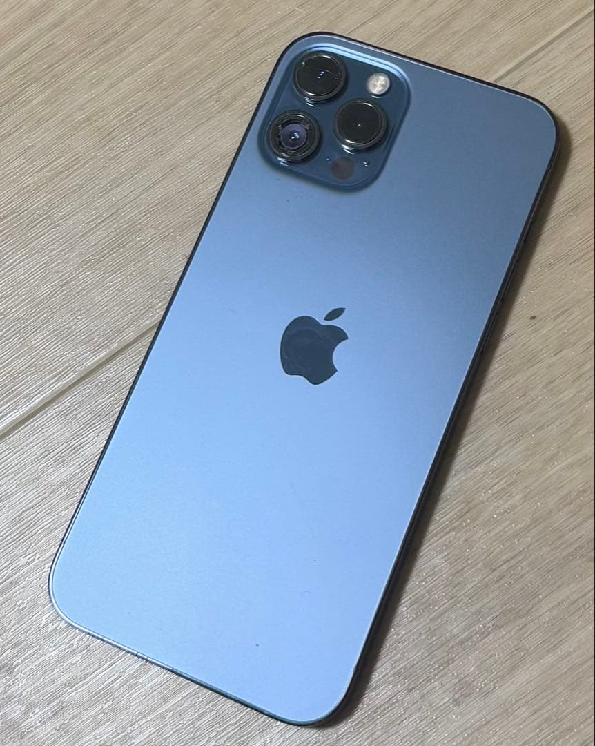 【SIMフリー】iPhone12 Pro Max【修理歴なし】＋ガラスフィルム