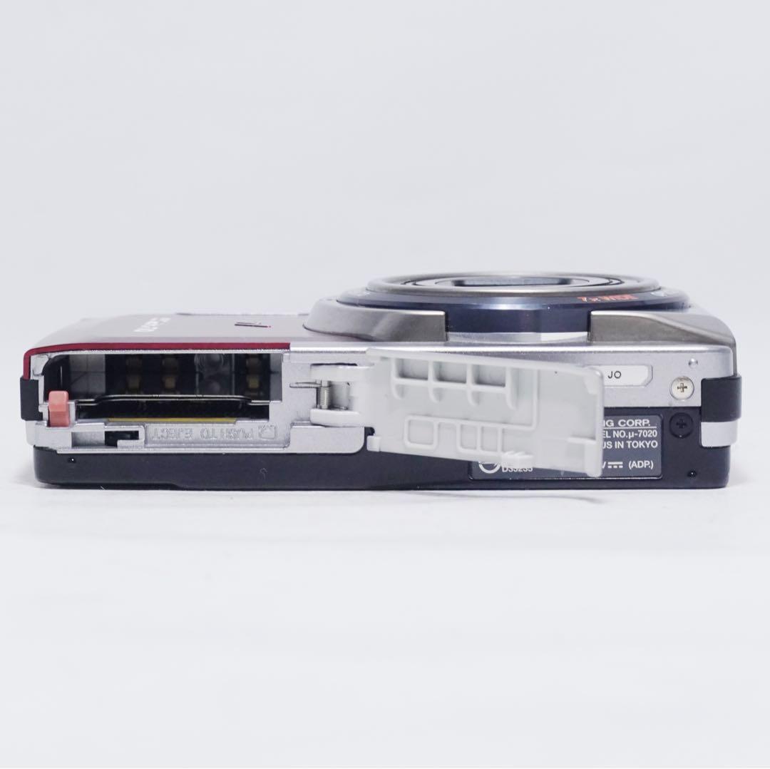 動作確認済 美品 OLYMPUS μ 7020 コンパクトデジタルカメラ