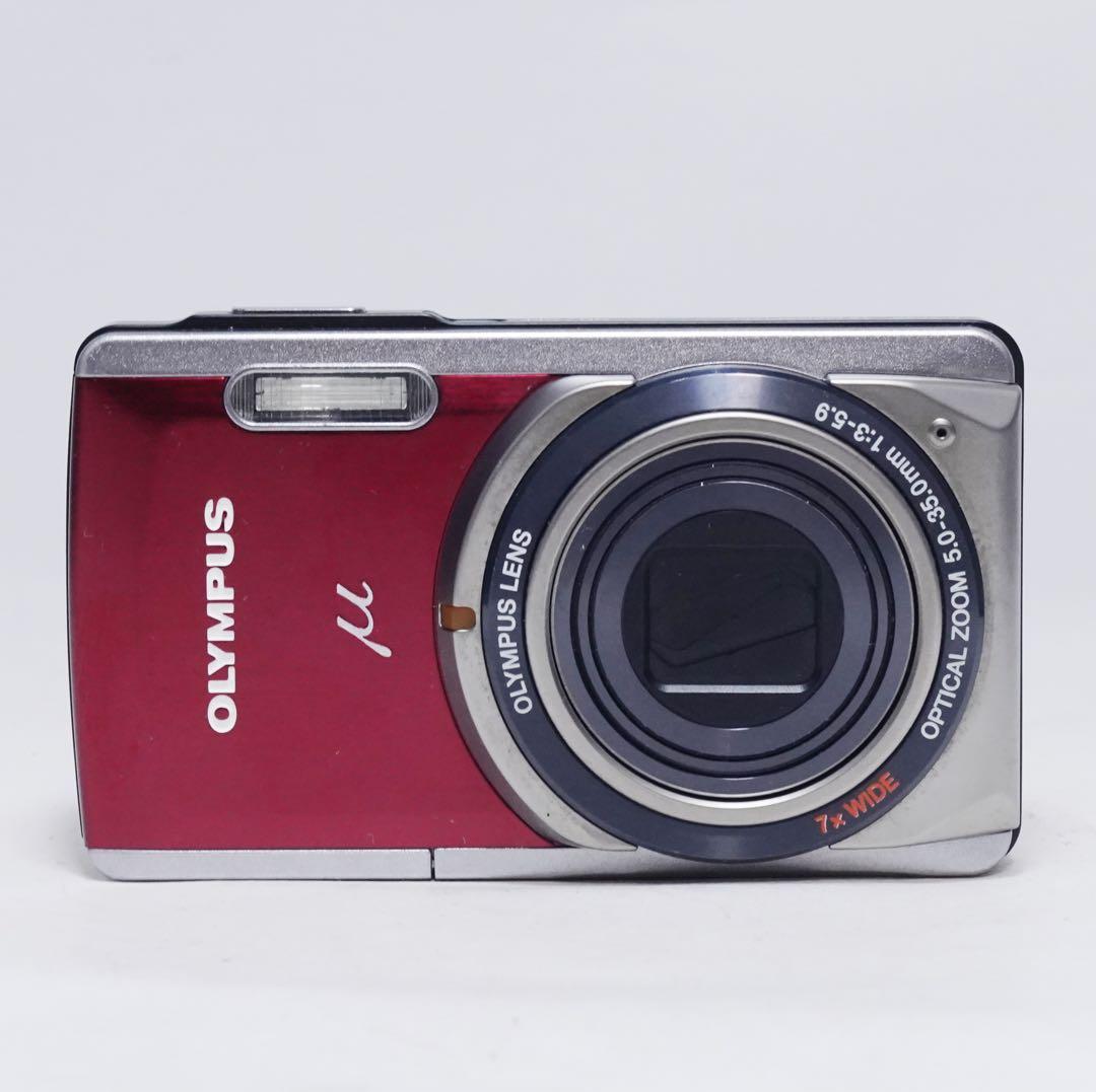 動作確認済 美品 OLYMPUS μ 7020 コンパクトデジタルカメラ