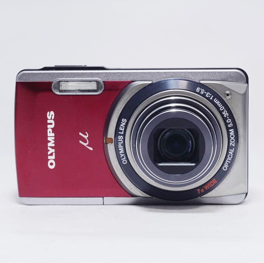 動作確認済 美品 OLYMPUS μ 7020 コンパクトデジタルカメラ