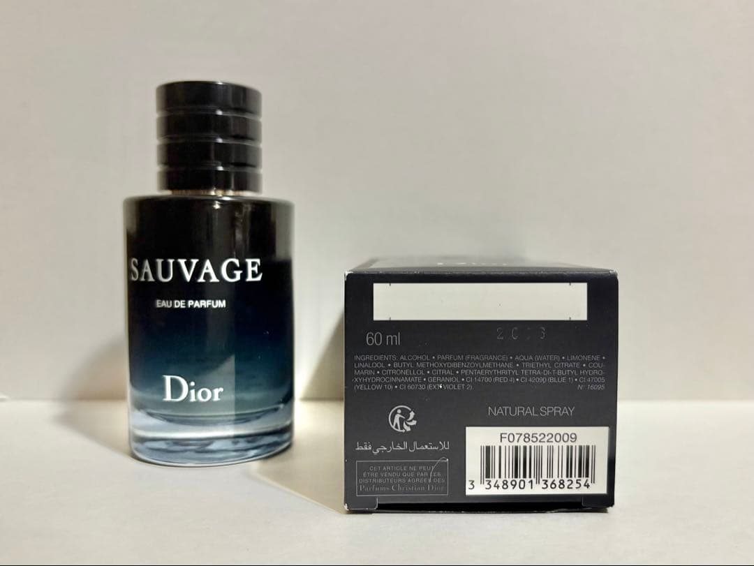 Dior Sauvage 60ml　ディオール　ソバージュ　オードパルファム