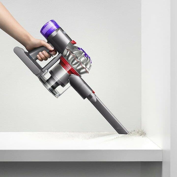 ダイソンV8 SV10掃除機 完全分解清掃済み 動作品 純正バッテリー２つセット