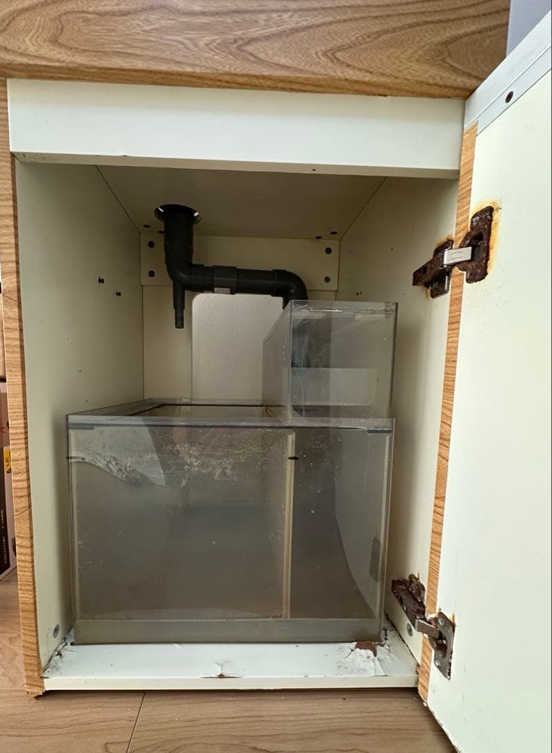 45cmハイタイプ<45×45×60cm> オーバーフロー　ガラス 水槽　希少