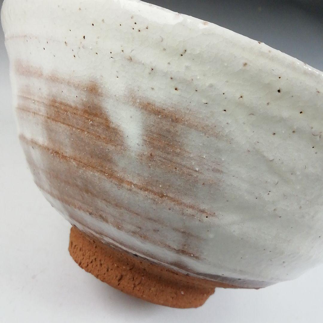 Ｗ２４１　茶碗　『粉引茶碗』『牧勇吉 作』　共箱　抹茶碗　茶道具