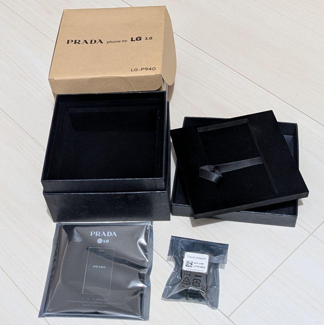 【中古品】PRADA Phone by LG-P940 ブラック