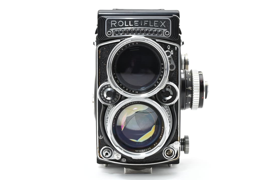 フィルムカメラ Rollei Tele-RolleiflexCarl Zeiss F4 0121