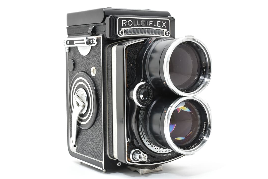 フィルムカメラ Rollei Tele-RolleiflexCarl Zeiss F4 0121