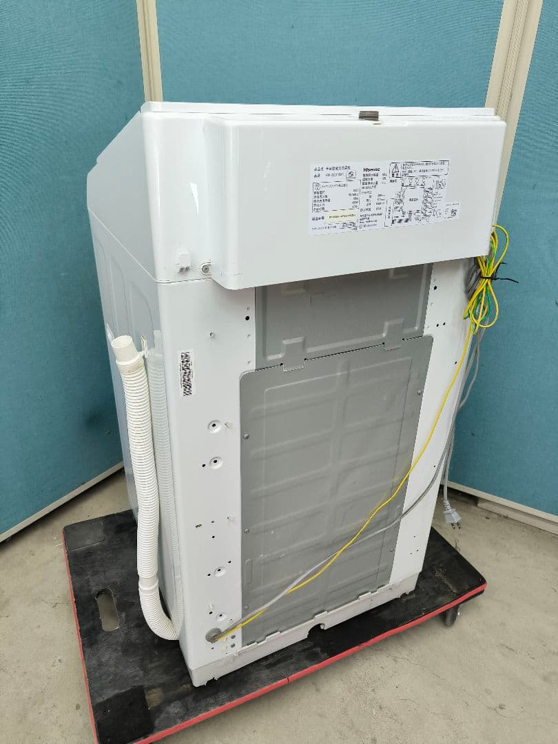 2023年製　ハイセンス　10kg 全自動洗濯機 HW-DG100XH　洗剤自動