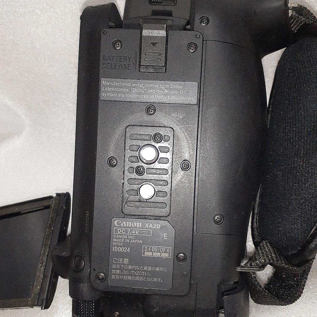 【ジャンク品】Canon HD ビデオカメラ XA20 中古品