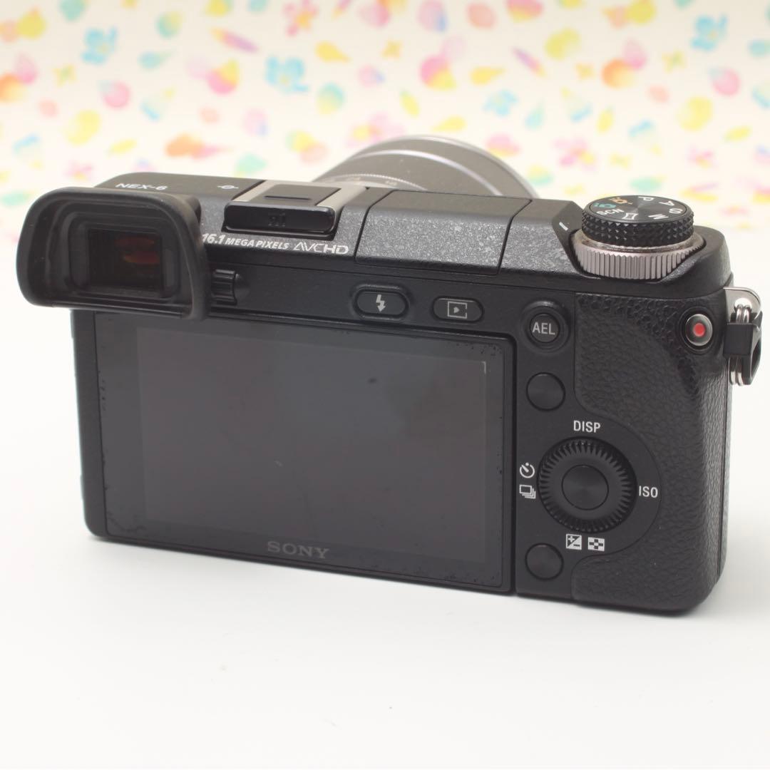 ✨美品✨SONY α NEX-6 Wレンズセット✨高性能デジタル一眼❣️翌朝発送❣️