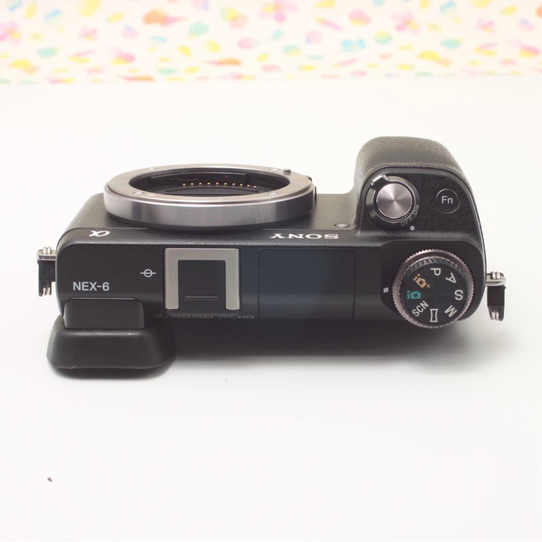 ✨美品✨SONY α NEX-6 Wレンズセット✨高性能デジタル一眼❣️翌朝発送❣️