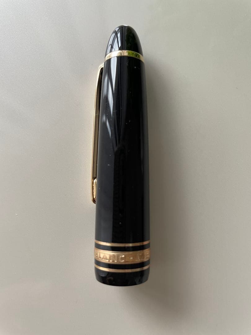 【未使用品】モンブラン 万年筆 マイスターシュテュック146 F 14K 中白