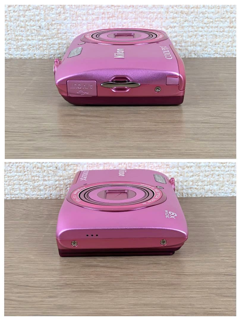 【外観美品・訳あり品】Nikon COOLPIX S3600 ピンク コンデジ