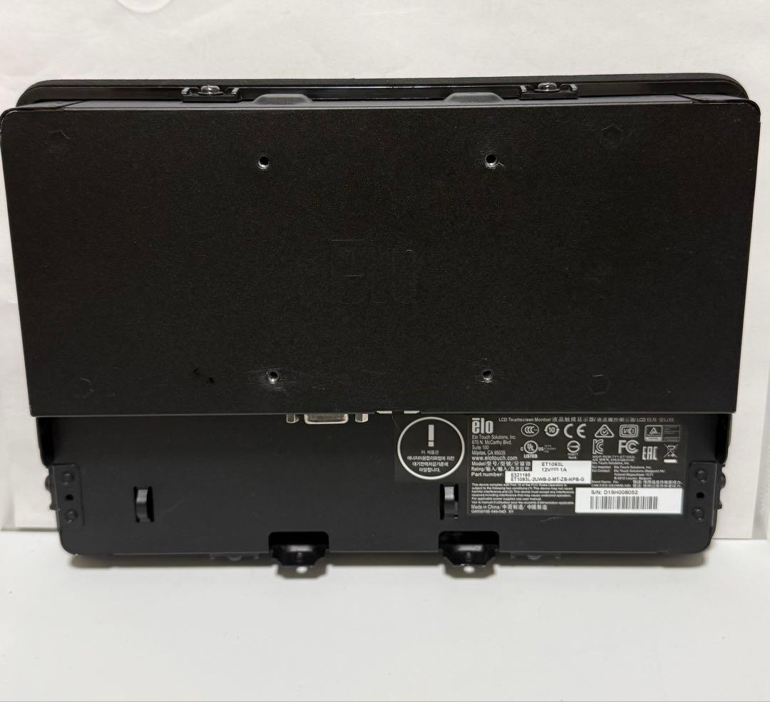 ディスプレイ・モニター本体 ELO Touch Screen Monitor ET1093L