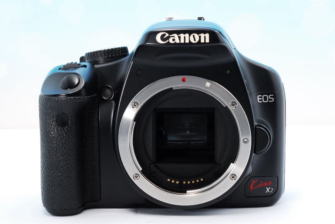 一眼レフデビューに♡すぐ使えるCanon EOS Kiss X2 キャノン
