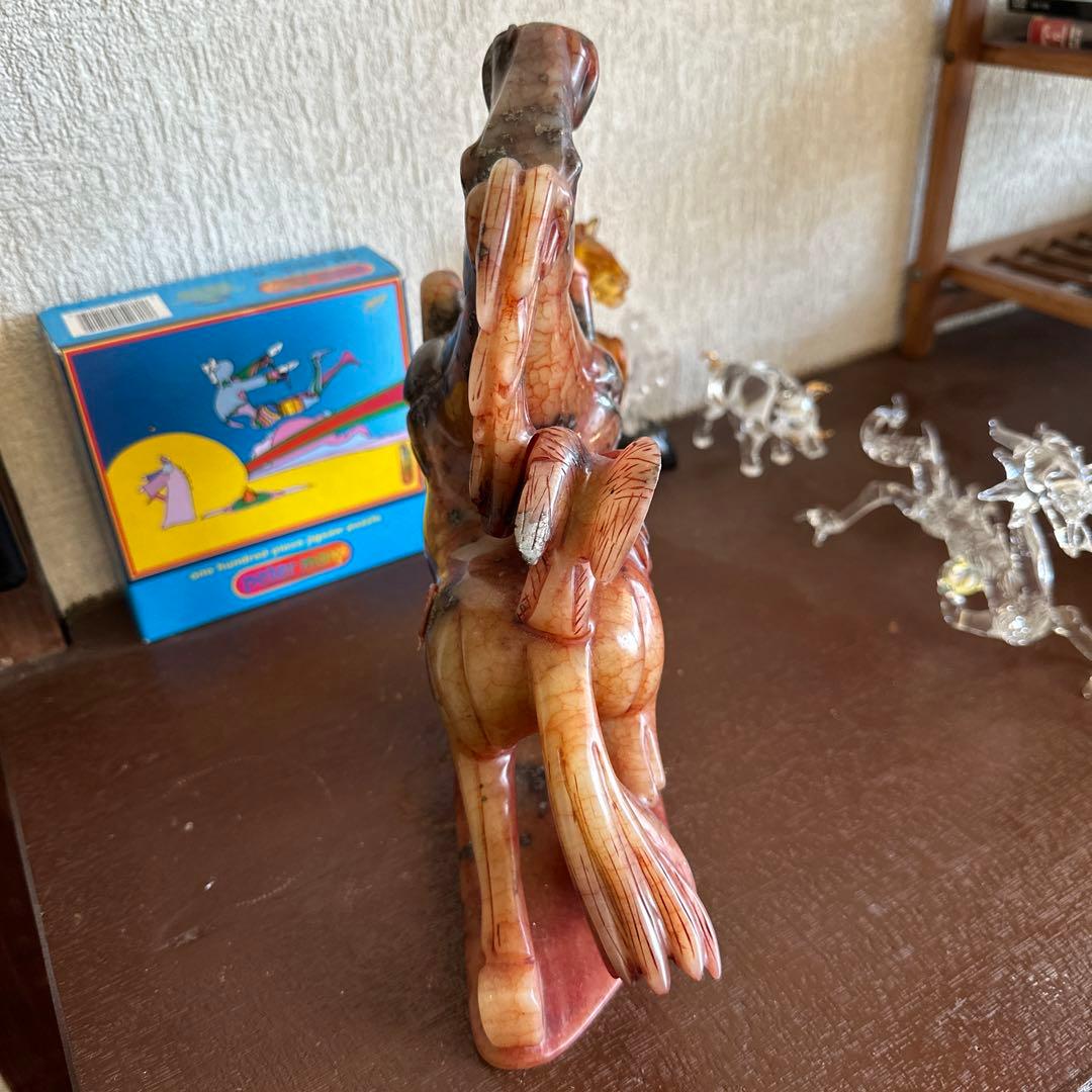 中国美術　古玩　馬　置物　清時代