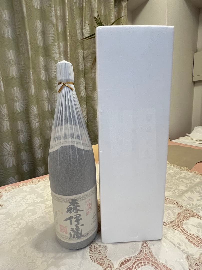 森伊蔵 焼酎 1800ml 白い箱入り2本セット