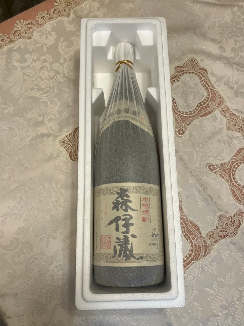 森伊蔵 焼酎 1800ml 白い箱入り2本セット