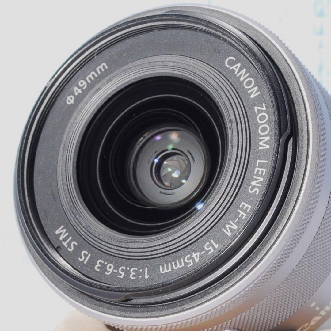 ✨Wi-Fi搭載！タッチ操作OK✨ キヤノン EOS M2 ホワイト動作難あり