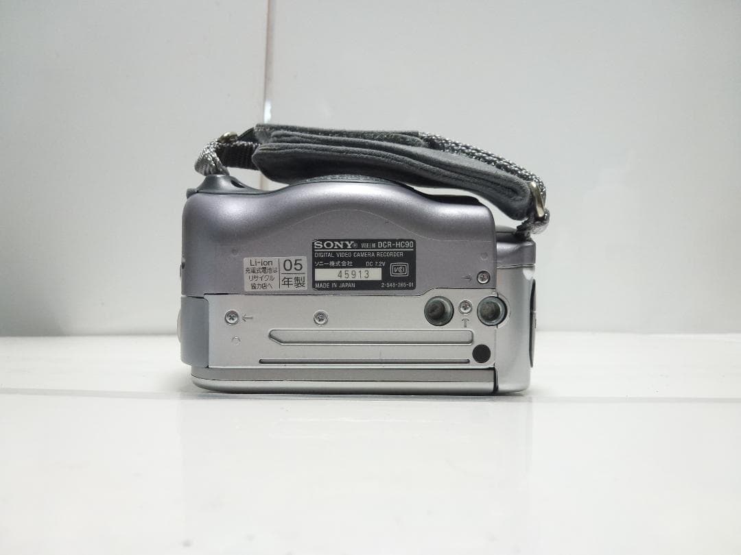 動作品　Mini DV　ソニー　デジタルビデオカメラ　SONY DCR-HC90