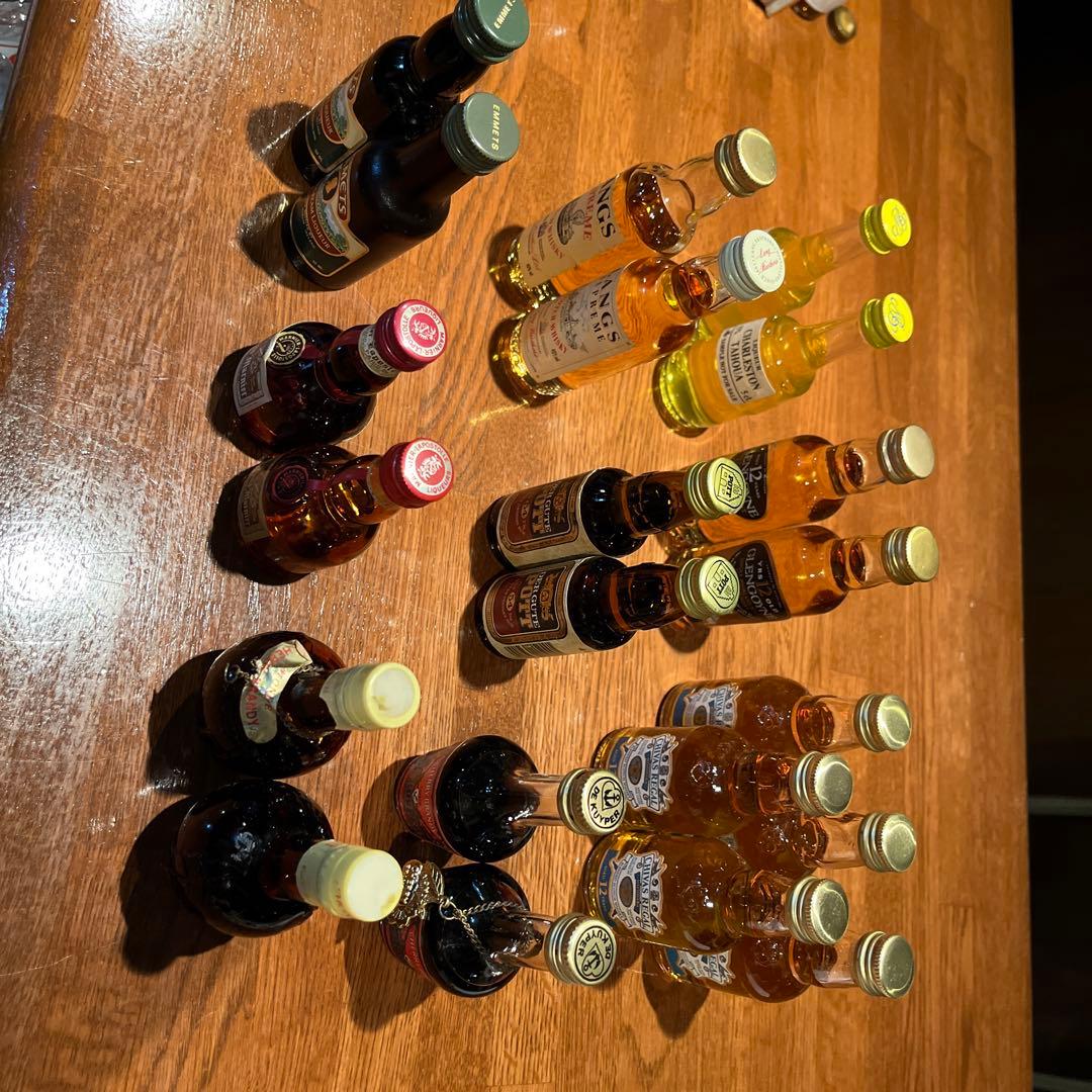 お酒のミニボトル63本