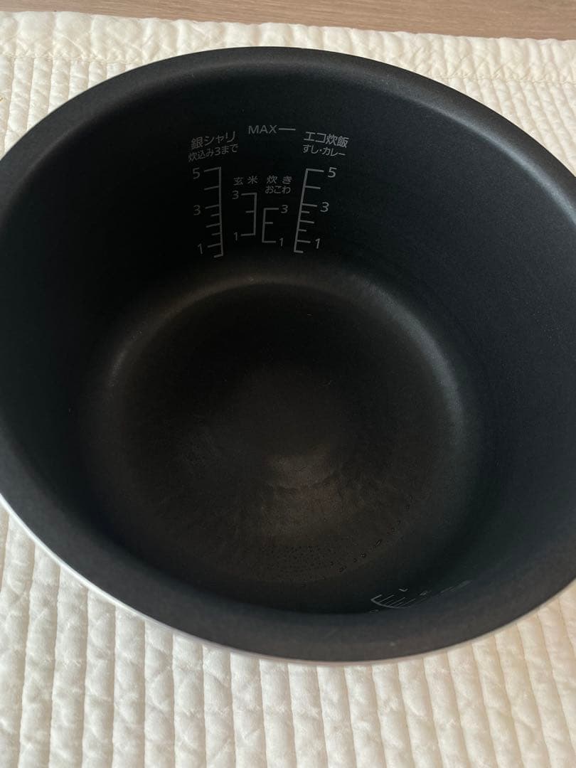 Panasonic SR-PA108 炊飯器 ブラック　5合炊き