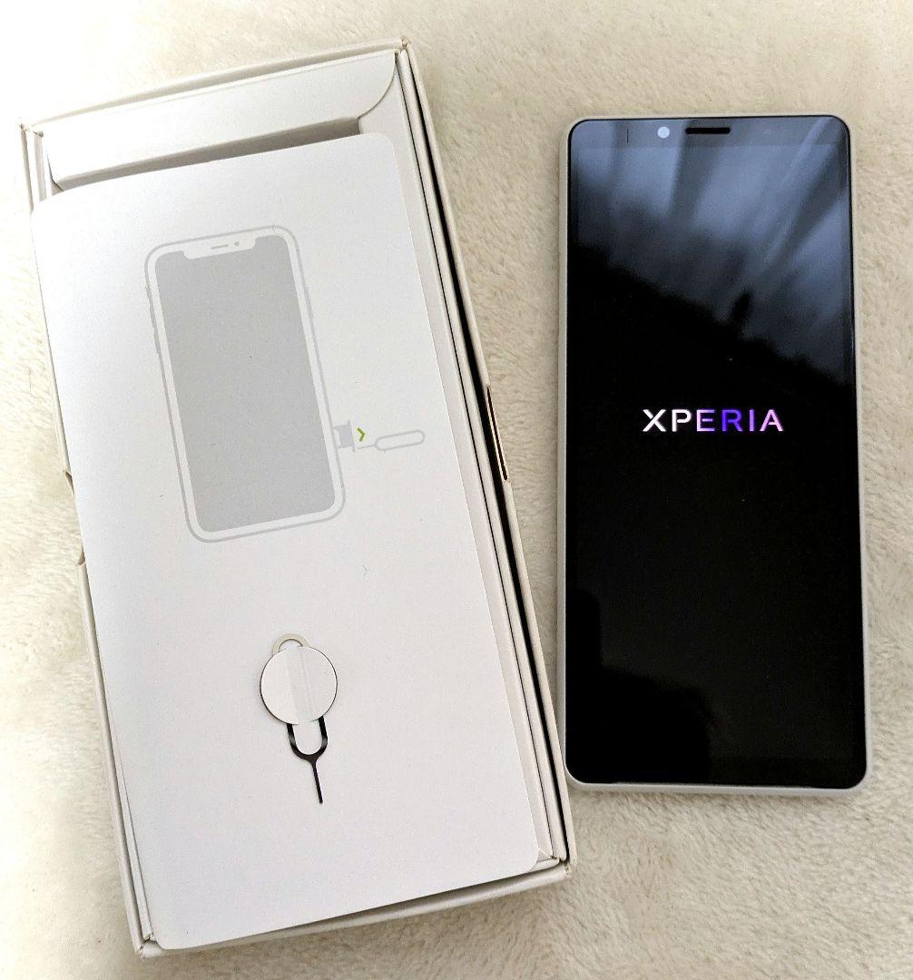 SONY Xperia10 III ホワイト 128 GB ガラスフィルム付