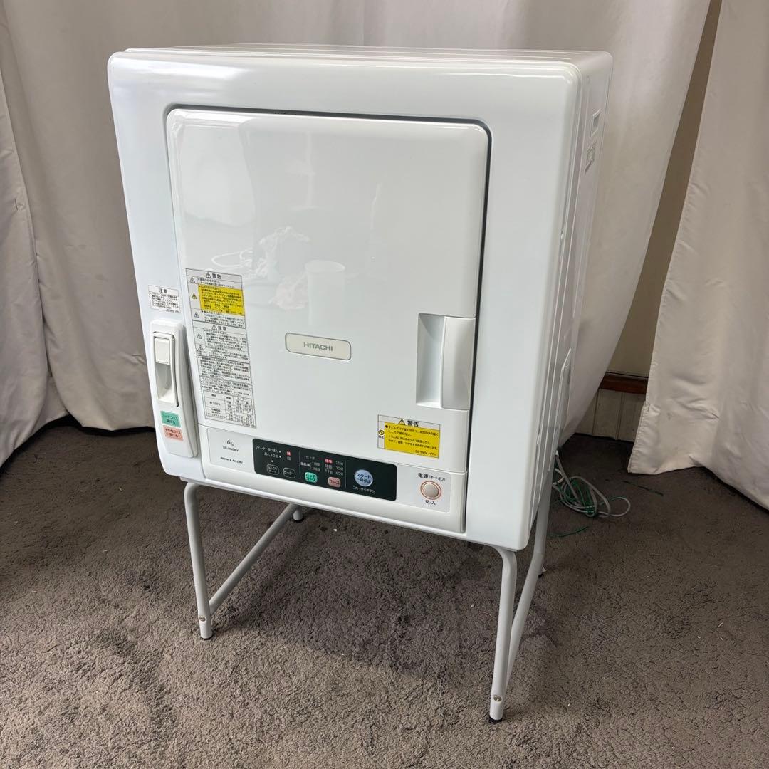 209⭕️お買い得⭕️衣類乾燥機　日立　６キロ　安い　DE-N60WV　設置無料