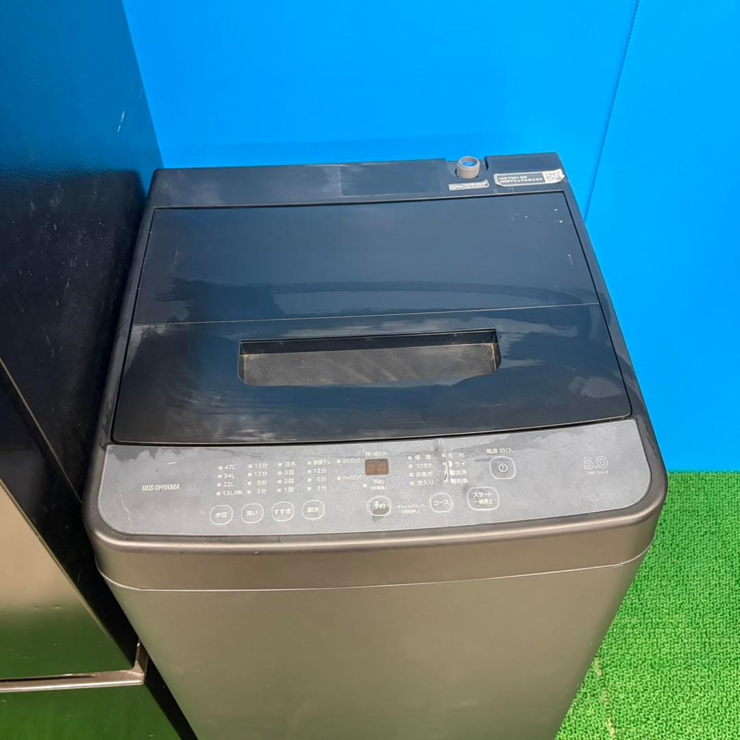 906ブラックカラー最新セット！冷蔵庫　洗濯機　フラットレンジ　小型　一人暮らし