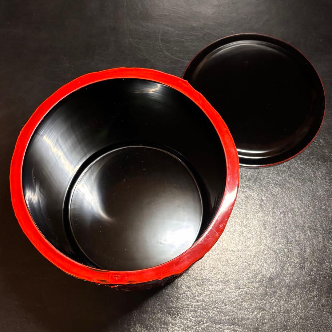 ★茶道具/木製！輪島塗 水指！共箱！★