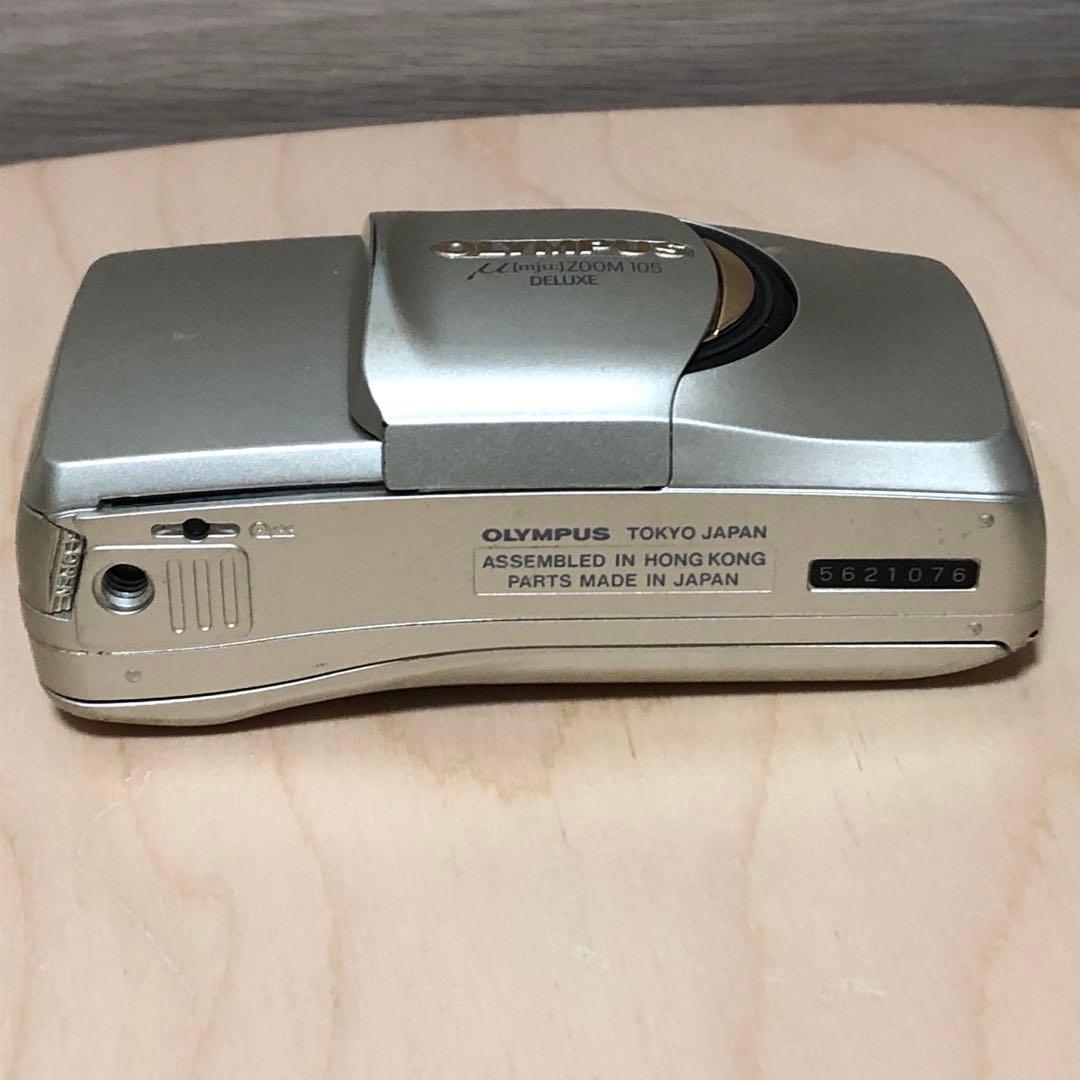 OLYMPUS μ ZOOM 105 DELUXEカメラ 動作未確認 ジャンク品