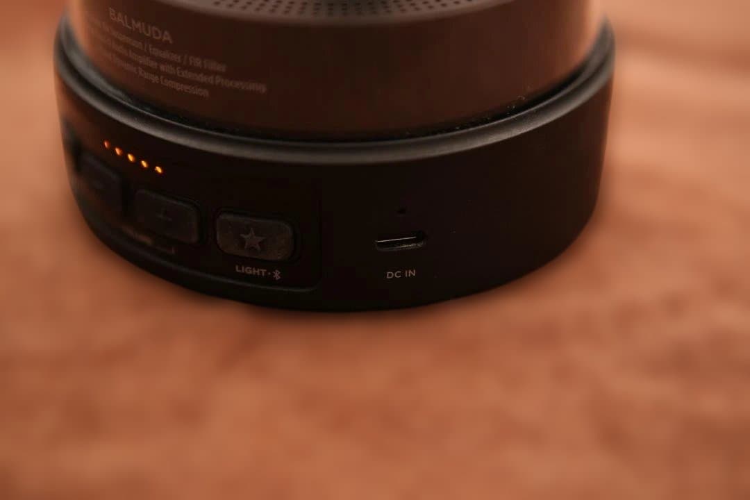 【希少/Type-C対応】BALMUDA The Speaker M01A-BK