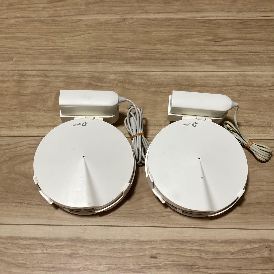 TP-Link DecoM9Plus メッシュWi-Fi2台セット ホルダー付③
