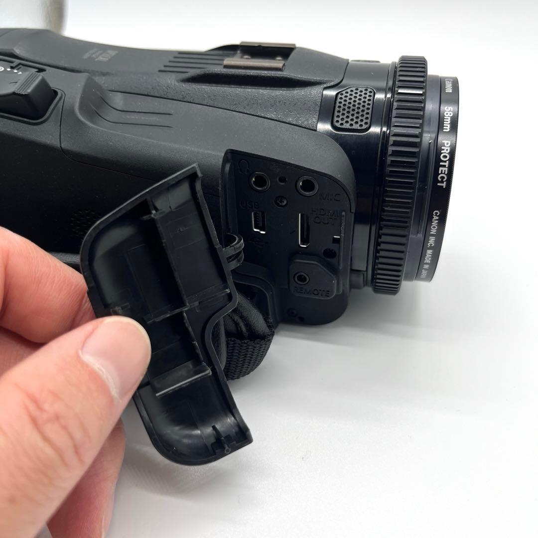 【美品】Canon 業務用 XA40 純正大容量バッテリー+RODEマイク付