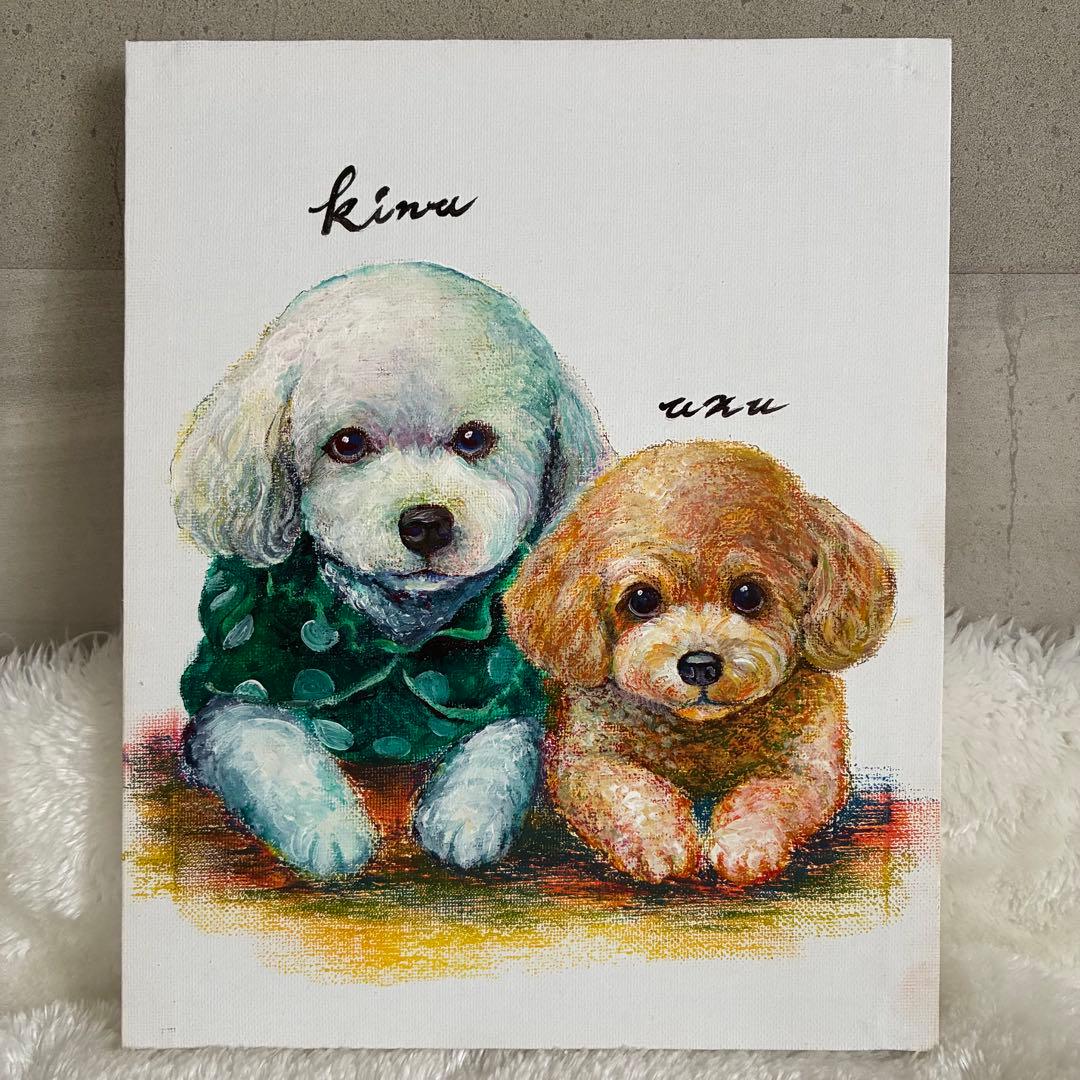 【オーダーメイド】似顔絵　キャンバスアート　アクリル画　原画