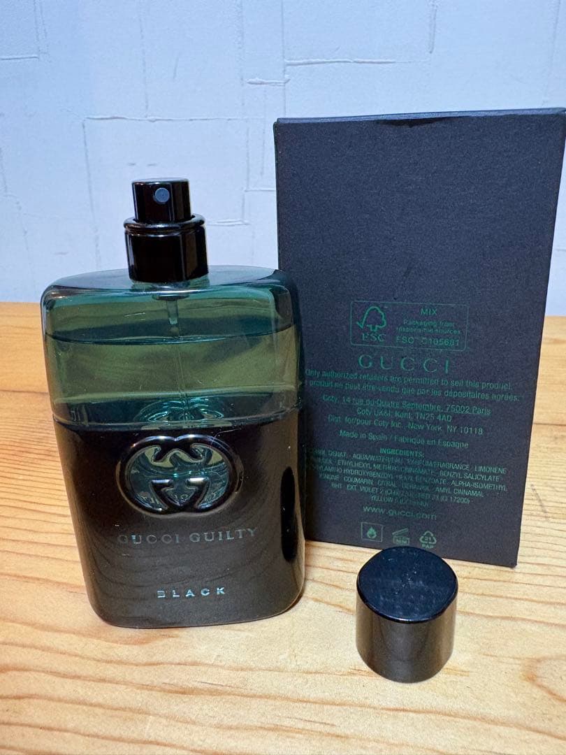 GUCCI GUILTY BLACK オードトワレ 50ml