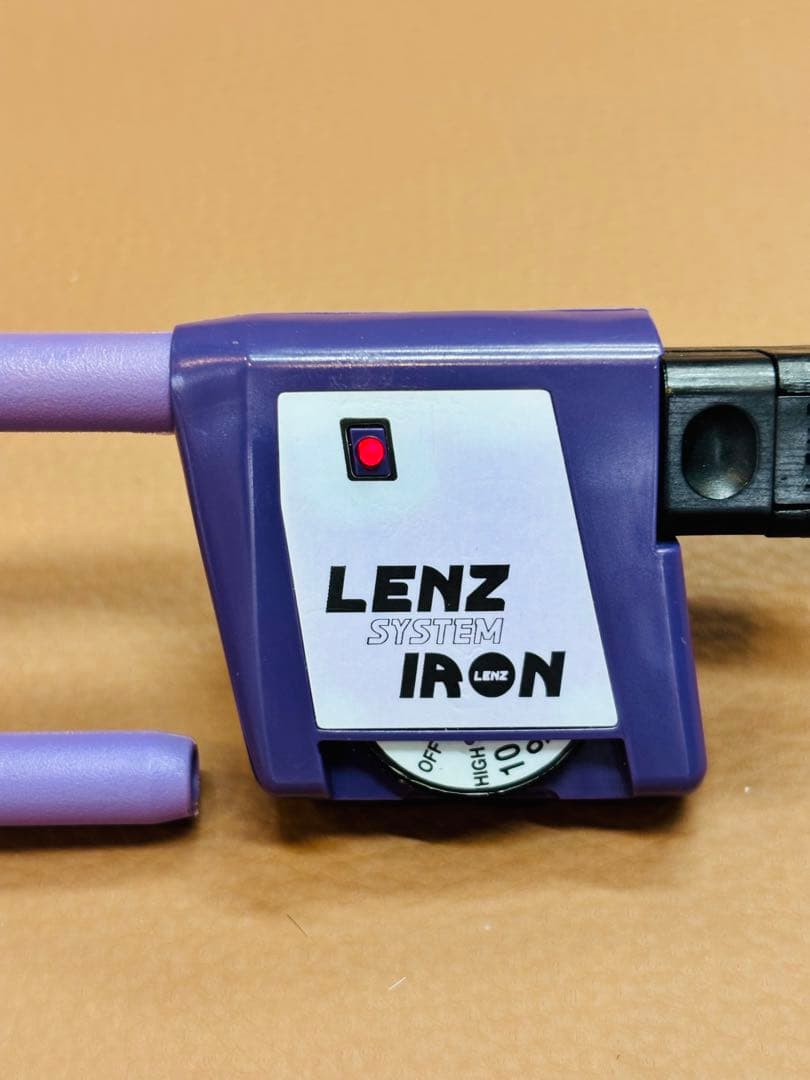 未使用に近い　LENZ F-8Eレンツアイロン 8角 6㎜アイロン　理容アイロン