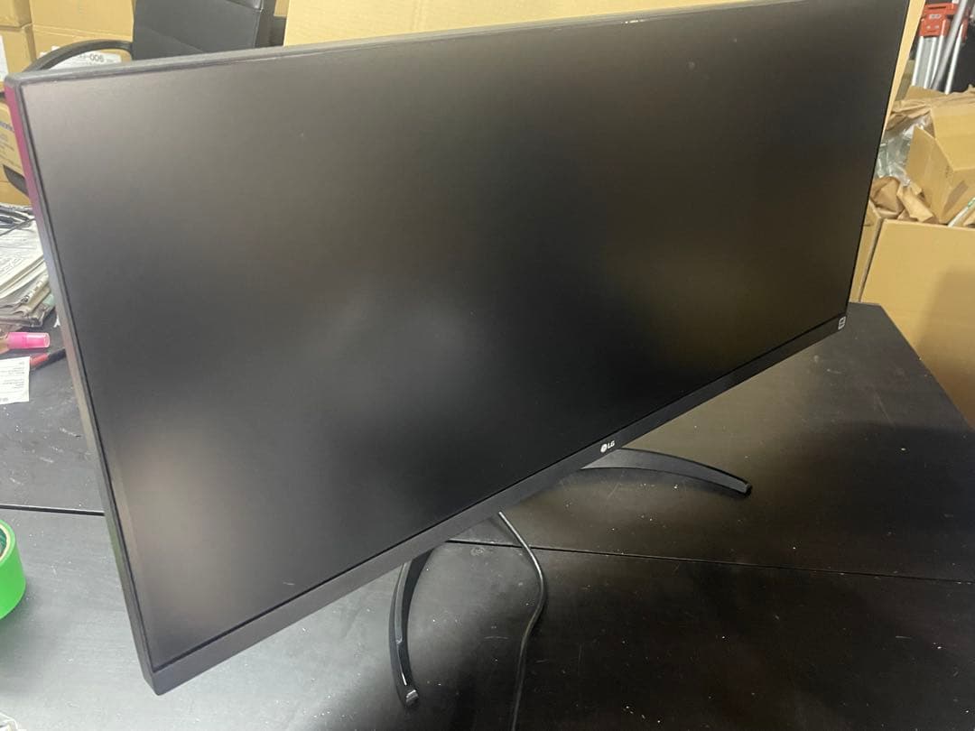 LG 34WP500-B ウルトラワイドモニター 34インチ 本体①