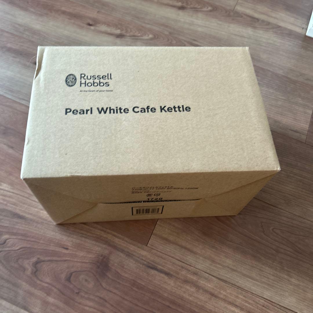 専用Russell Hobbs Pearl White Cafe Kettle
